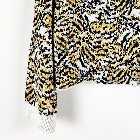 2/$20 Rachel Comey Animal Print Sweater L - Picture 6 of 7